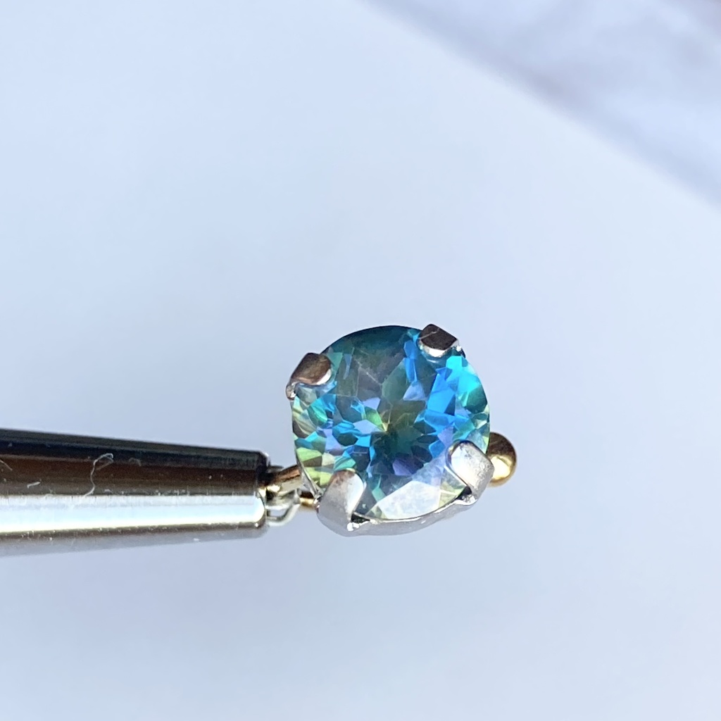 鉱物イヤカフ_ペンダントトップ