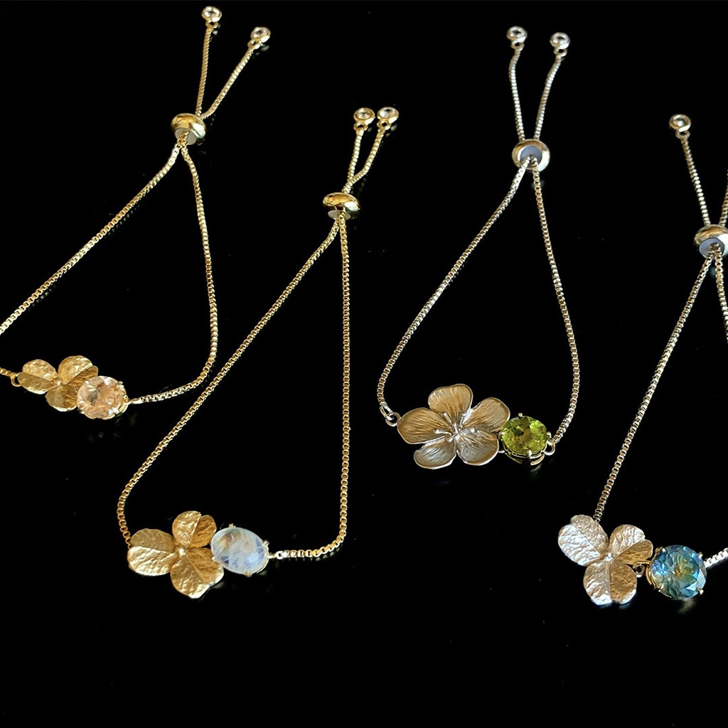 鉱物ブレスレット