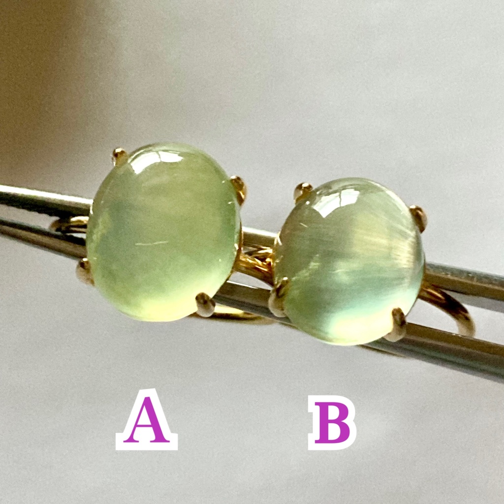 鉱物リング_ペンダント_シンプル