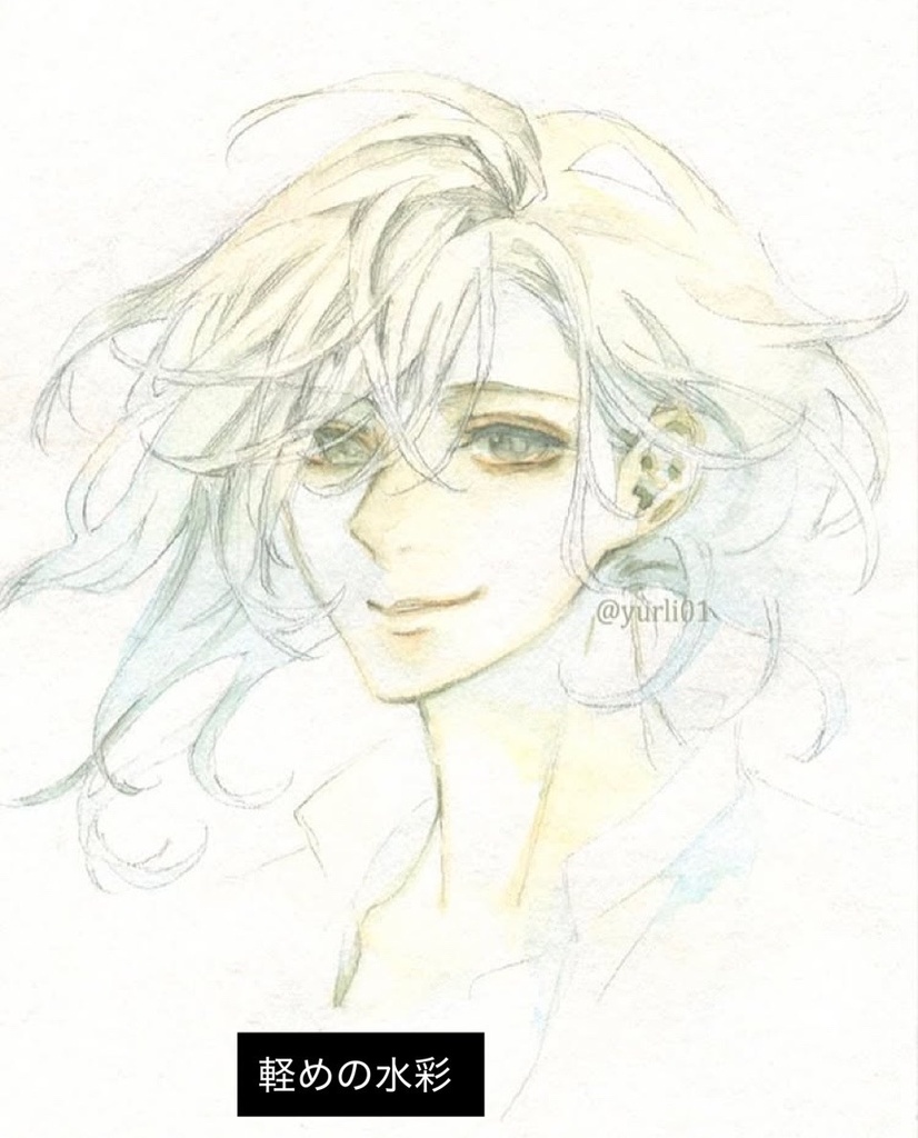 イラストリクエスト(お題)_アナログ原画(送料250円)