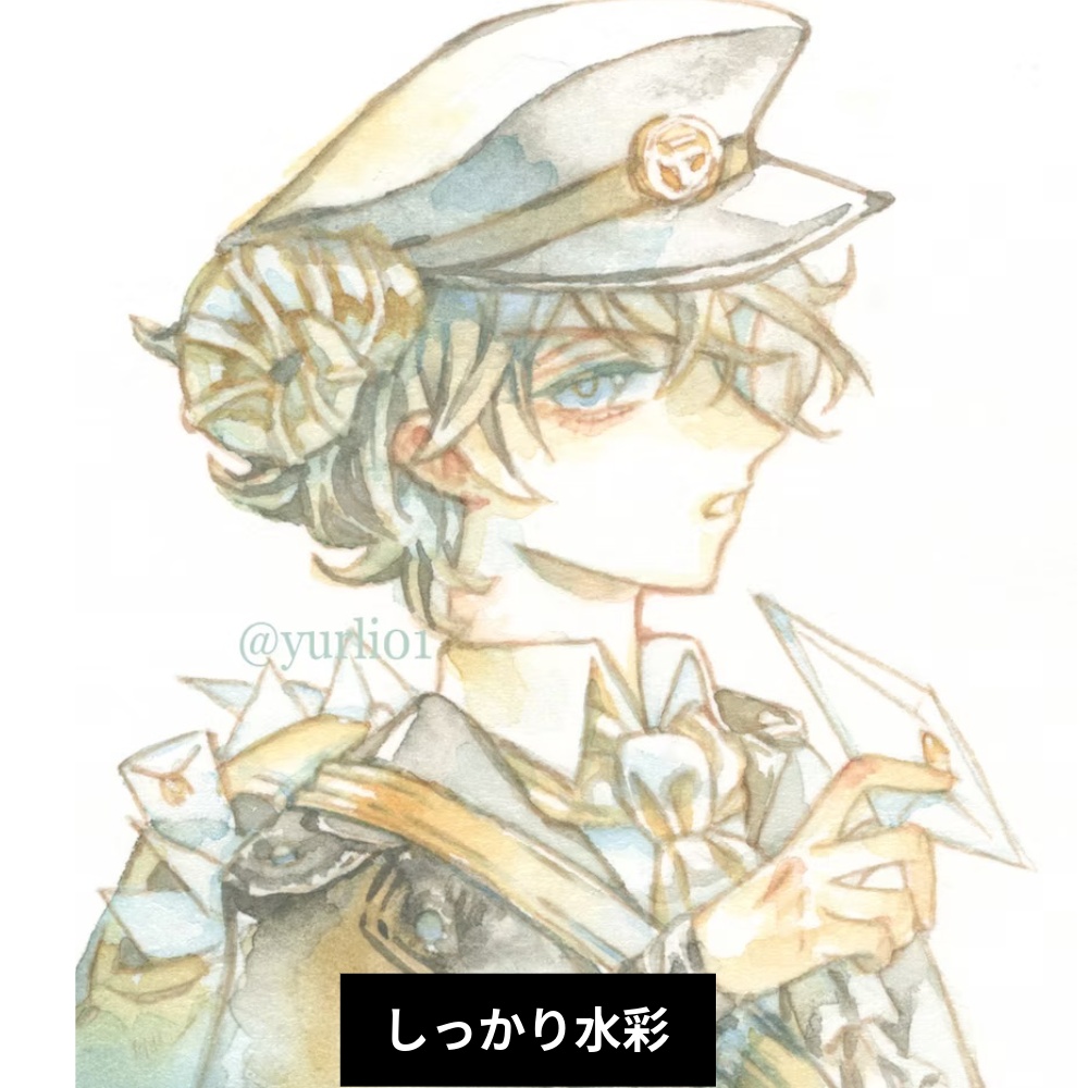 イラストリクエスト(お題)_アナログ原画(送料250円)