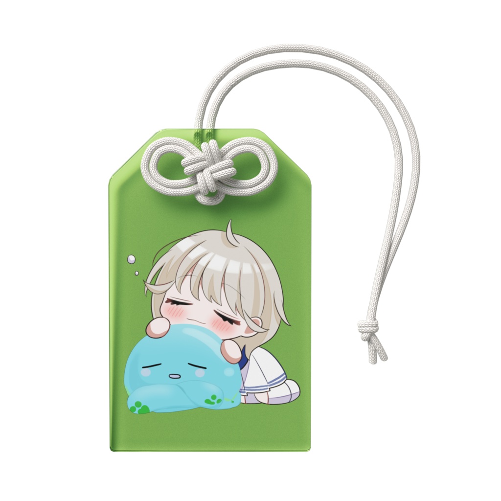 アクリルお守り(緑)