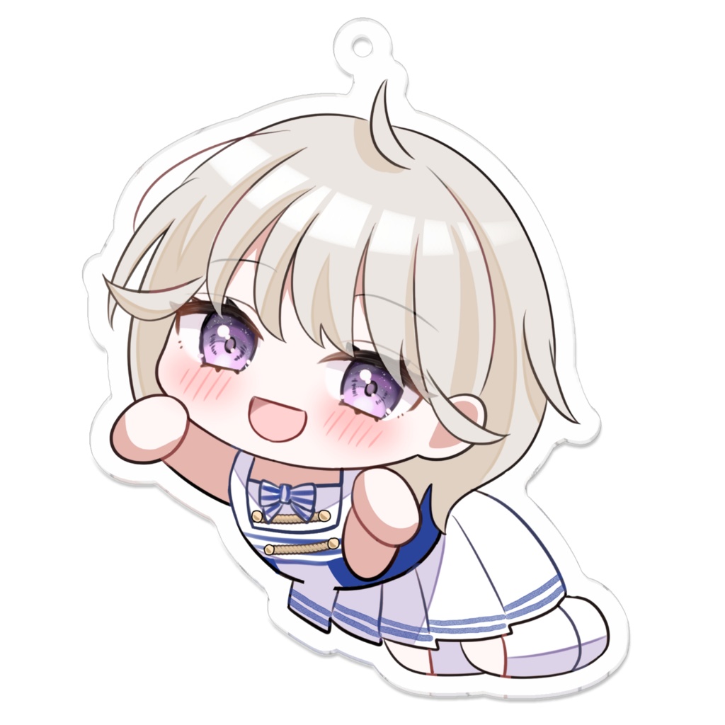 ミニ香夜葉　にっこり　キーホルダー