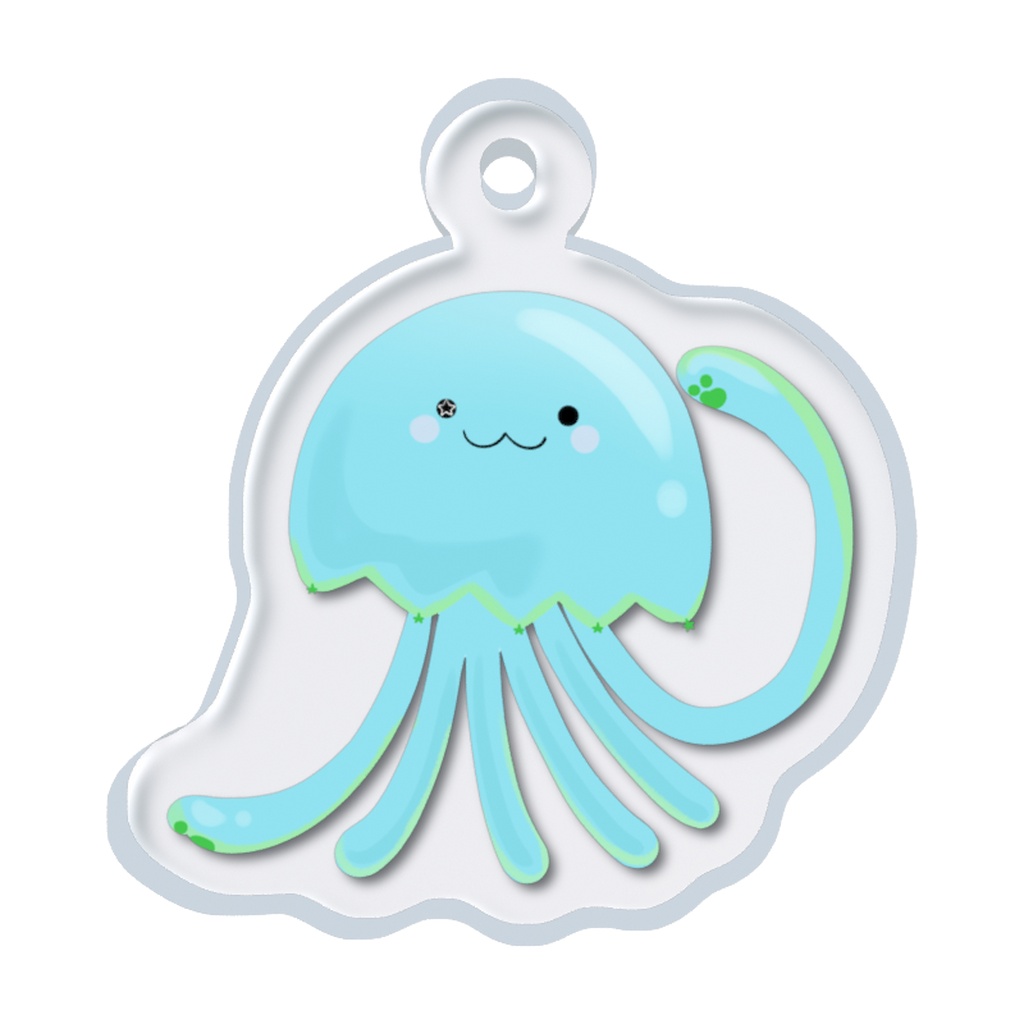 めじるしチャーム ぷわにゃん 敬礼