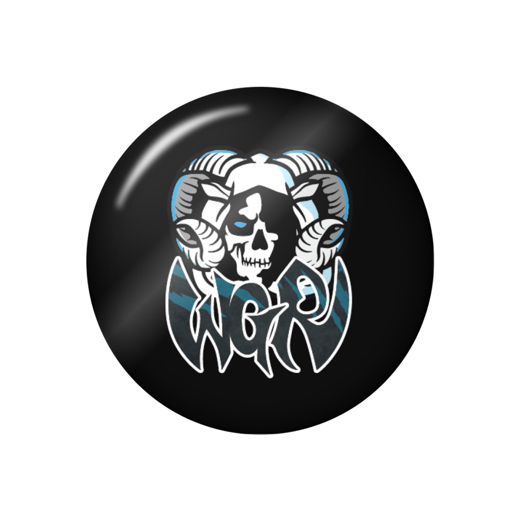 White Grim Reaper 缶バッジ