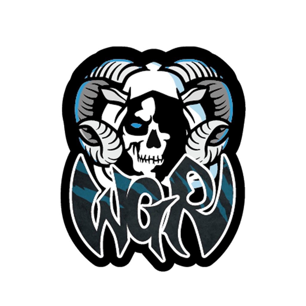 White Grim Reaper ステッカー