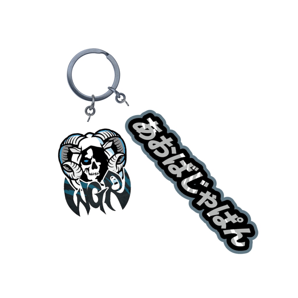 あおばじゃぱん 2連アクリルキーホルダー