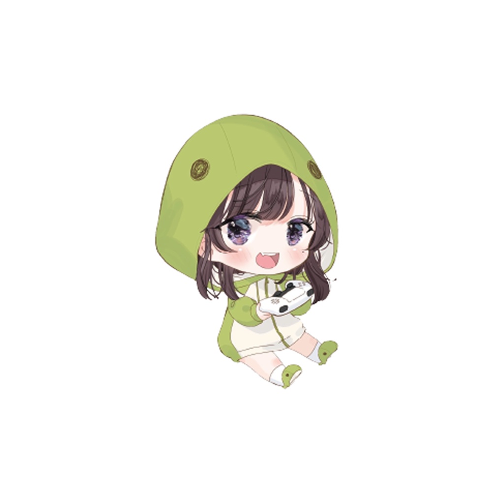 ぽっ。 ステッカー