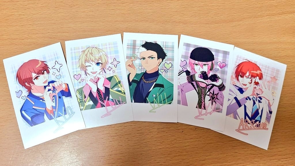 ヤマハ青年組 チェキ風カード