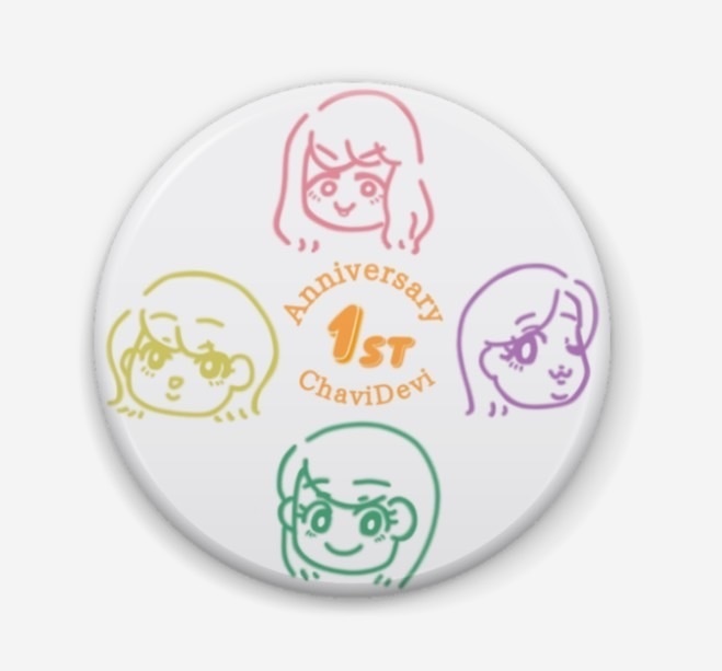🆕オリジナル缶バッジ【AnniversaryVer.】
