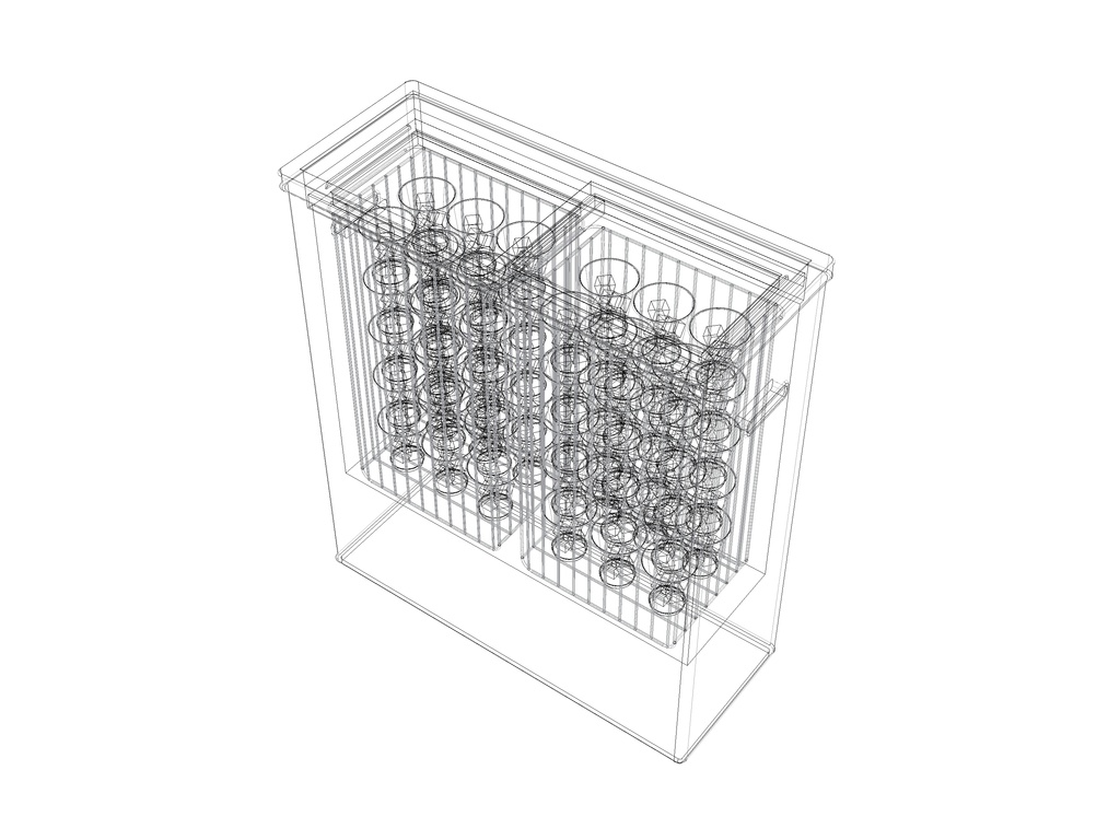 スーパーマーケット 冷凍ケース 01