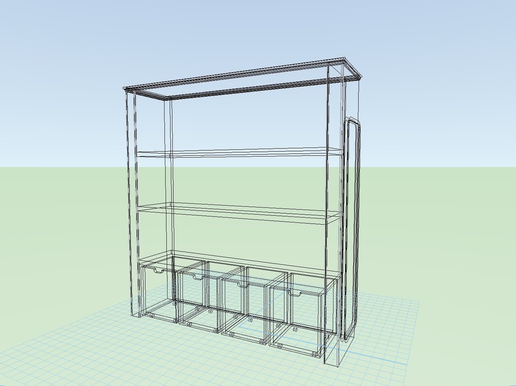アンティーク什器 01