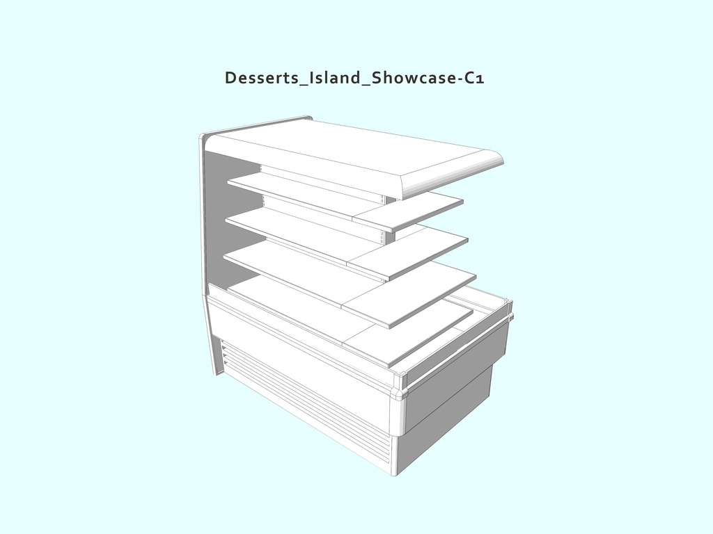 スーパーマーケット デザートアイランド ショーケース01