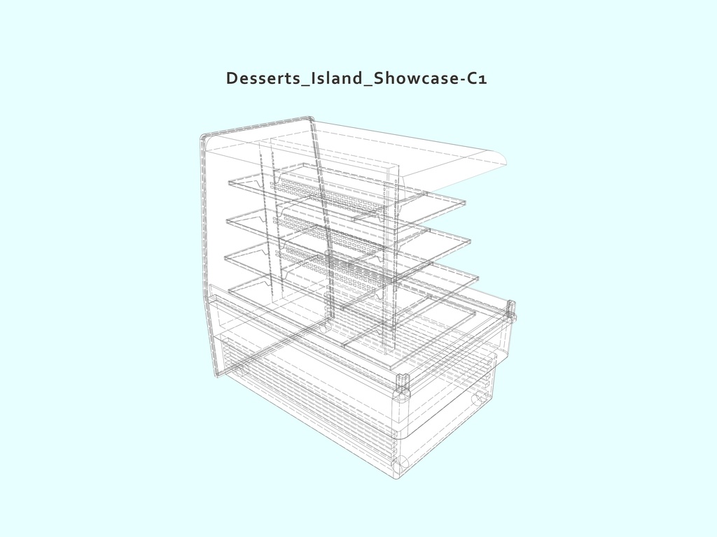 スーパーマーケット デザートアイランド ショーケース01