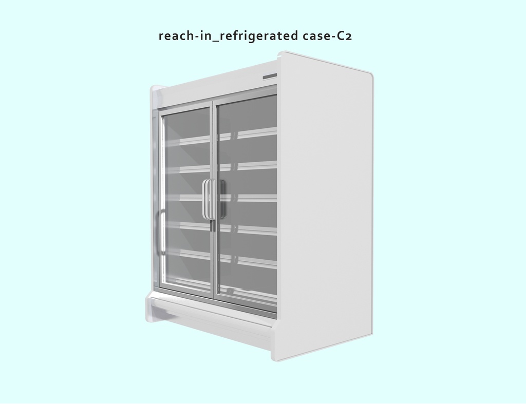 スーパーマーケット リーチイン冷凍ショーケース02