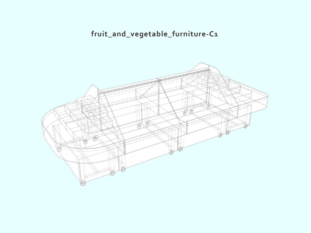 スーパーマーケット フルーツ・野菜什器