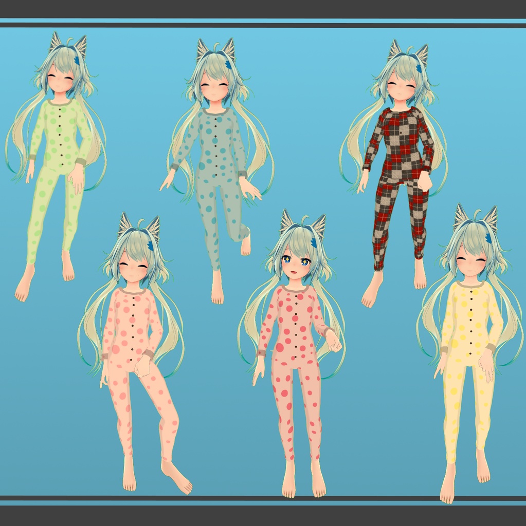 ミーシェちゃんのパジャマ