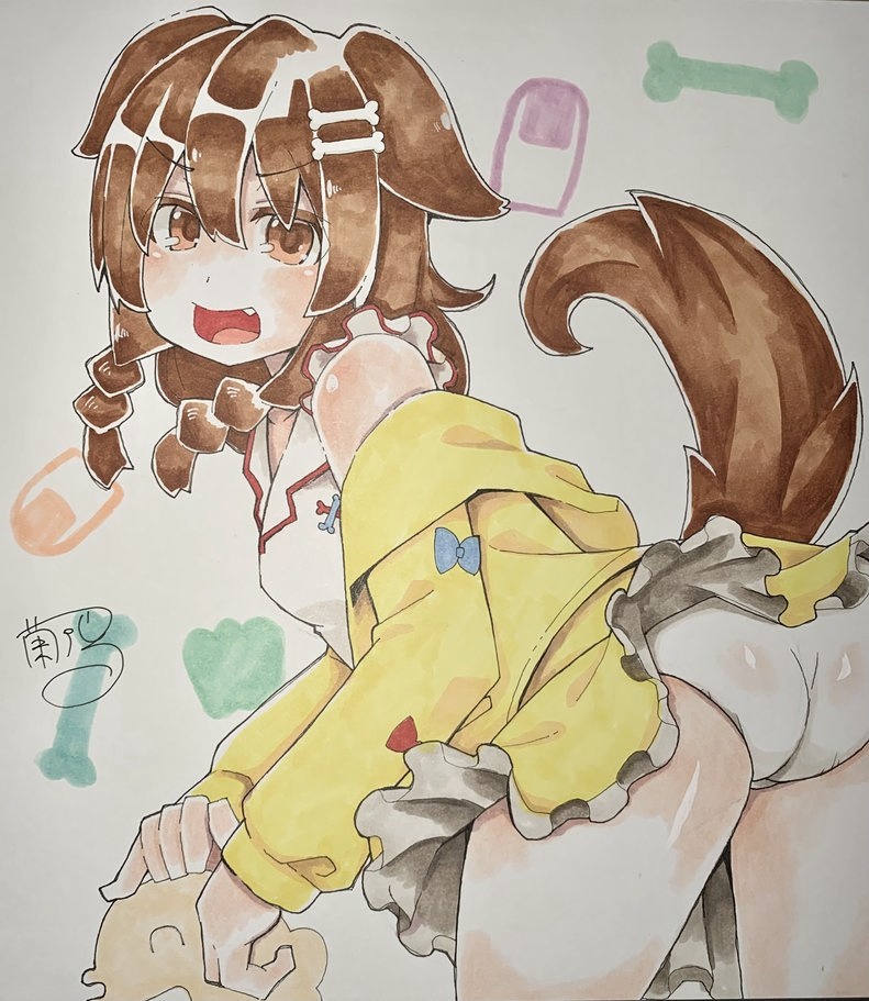 おかころ大判色紙(273×242mm)