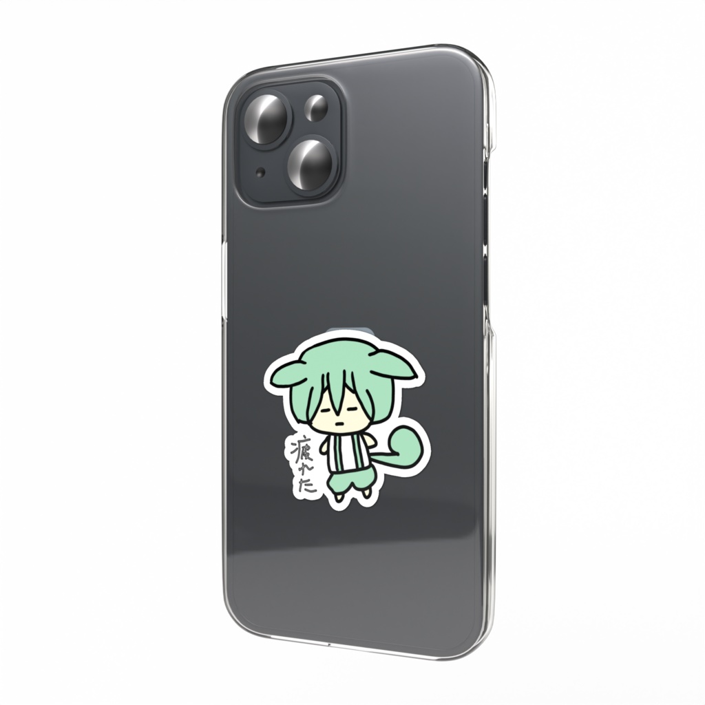 疲れたずんだもんのステッカー