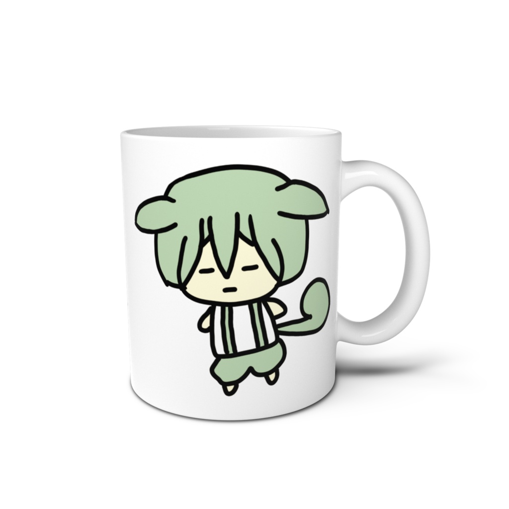 疲れたずんだもんのマグカップ