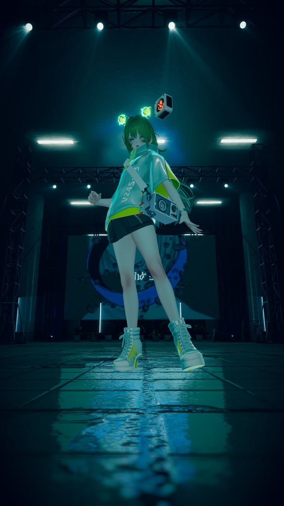 【MA対応・VRChat想定】Cat Speaker