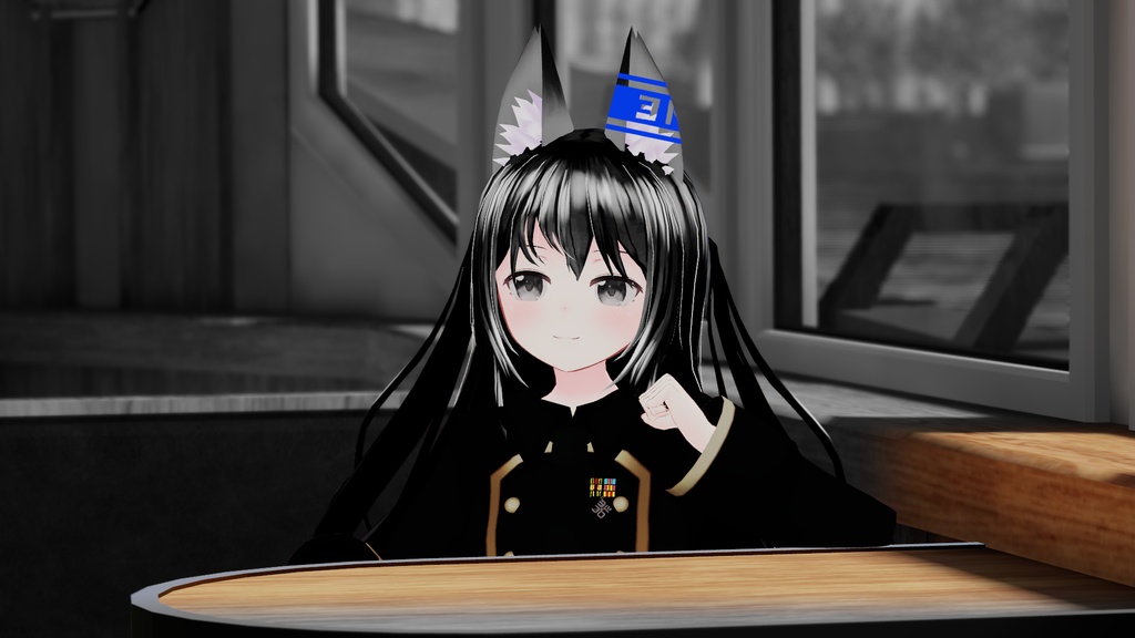 【無料】VRChat想定モデル 略綬