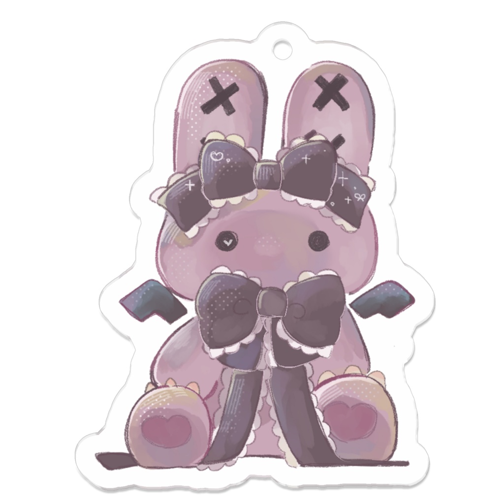 りぼんうさ様デビル　アクキー