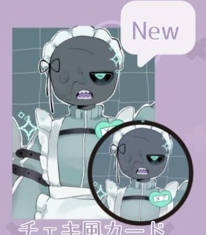 缶バッジ、チェキ風カードセット