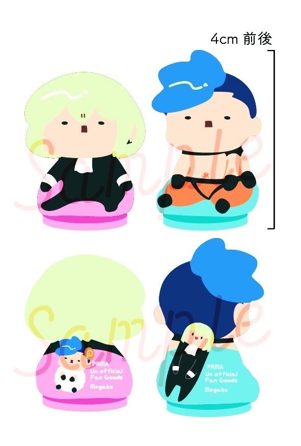 ガヨヨ&ミニリオサン アクリルセット