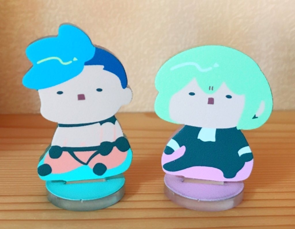 ｶﾞﾖﾖ＆ﾐﾆﾘｵｻﾝ アクリルセット
