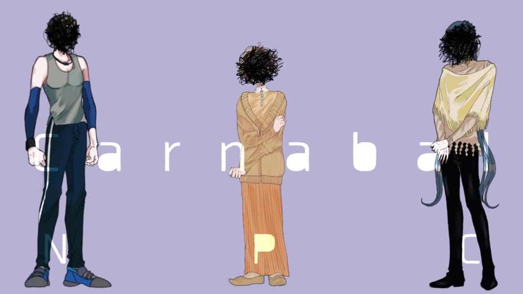 ホラーシナリオ『Carnabal』 立ち絵&スチル素材