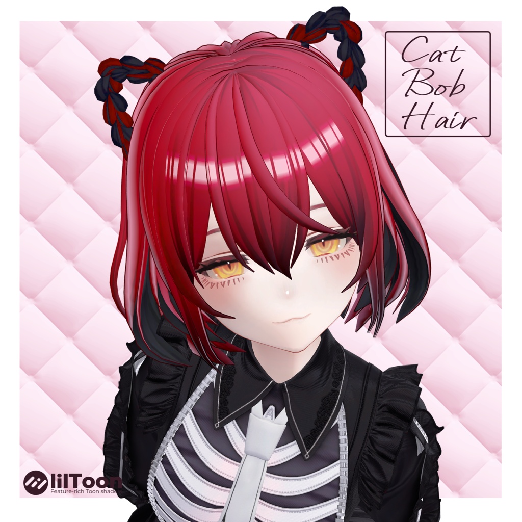 【6 avatars】Cat Bob Hair【3日間限定無料!】