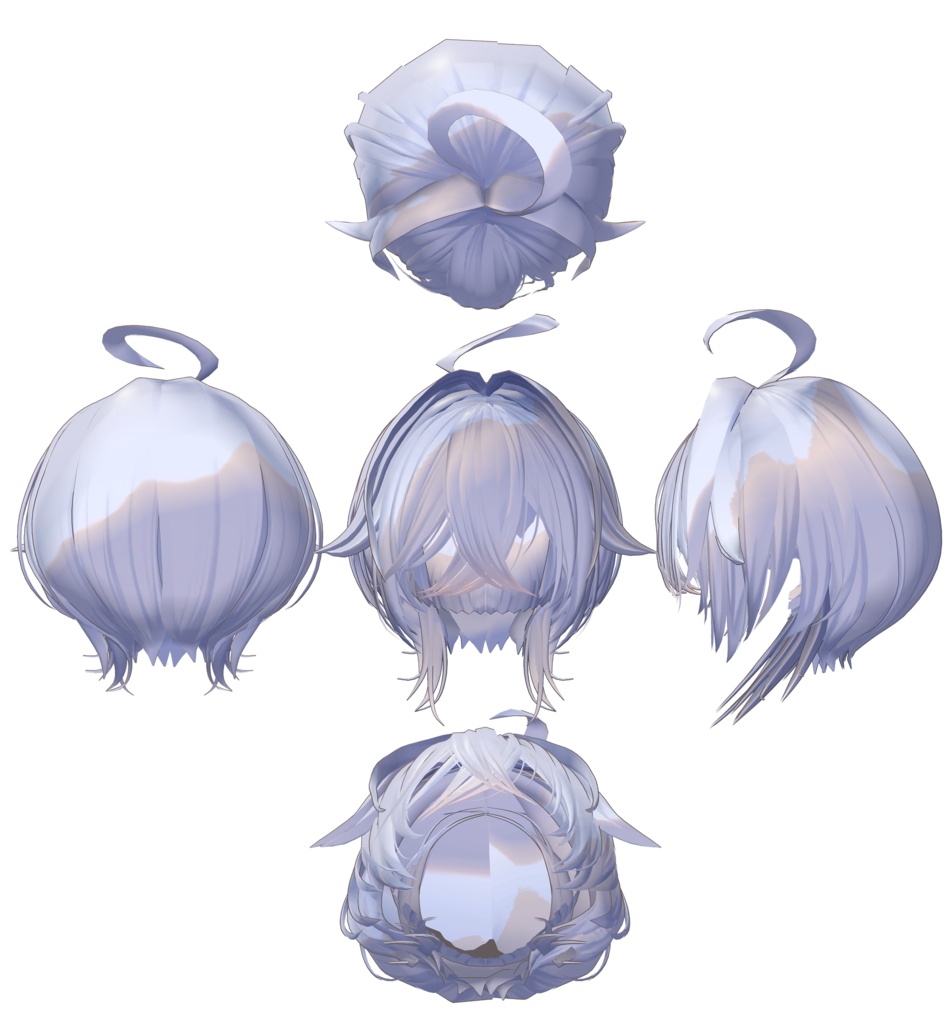 【7 avatars】Arc Short Hair【7/7限定無料!】
