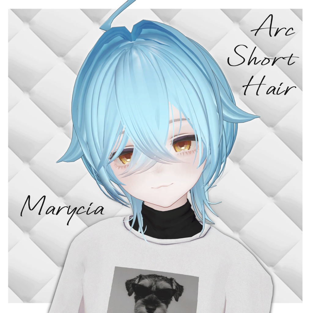 【7 avatars】Arc Short Hair【7/7限定無料!】