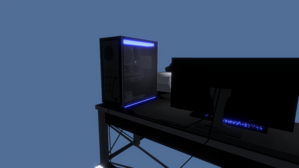 3Dモデル「PCセット」