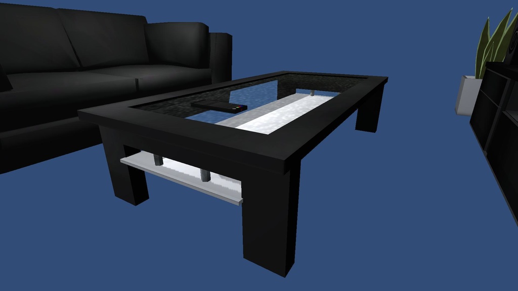 3Dモデル「テレビセット」