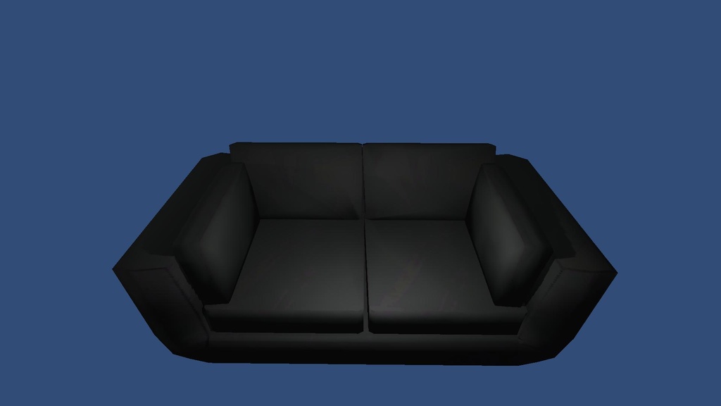 3Dモデル「テレビセット」