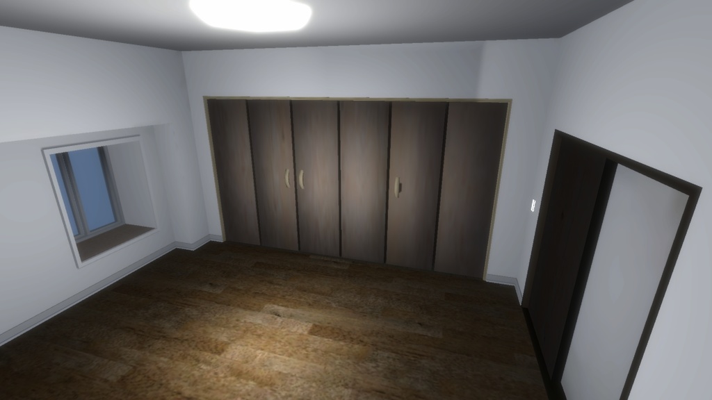 3Dモデル「マンションの部屋」※家具なし
