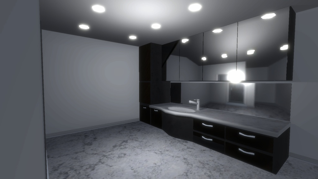 3Dモデル「マンションの部屋」※家具なし