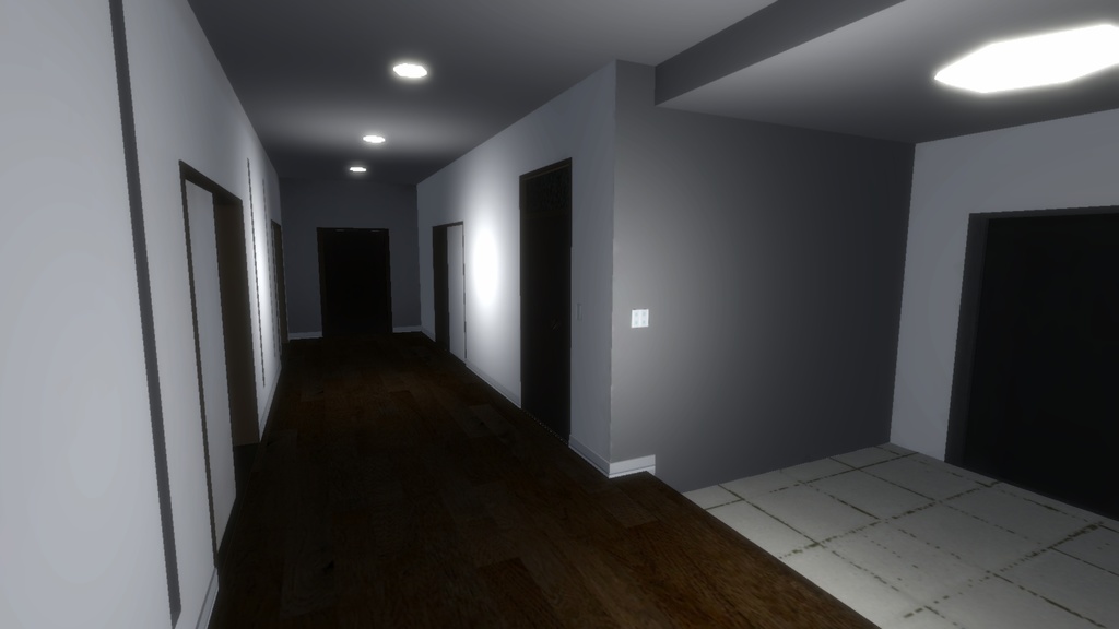 3Dモデル「マンションの部屋」※家具なし