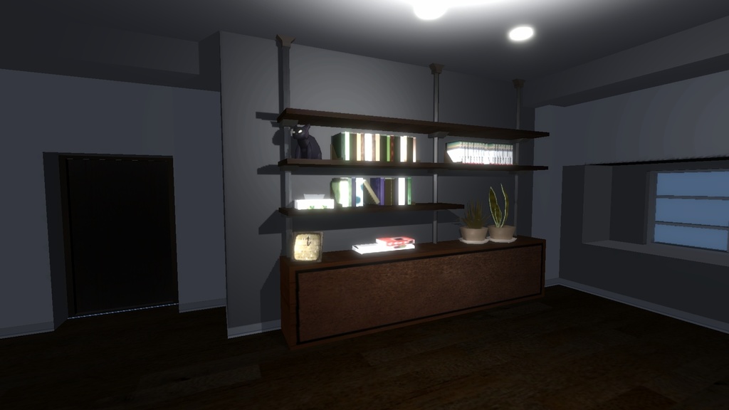 3Dモデル「棚セット」