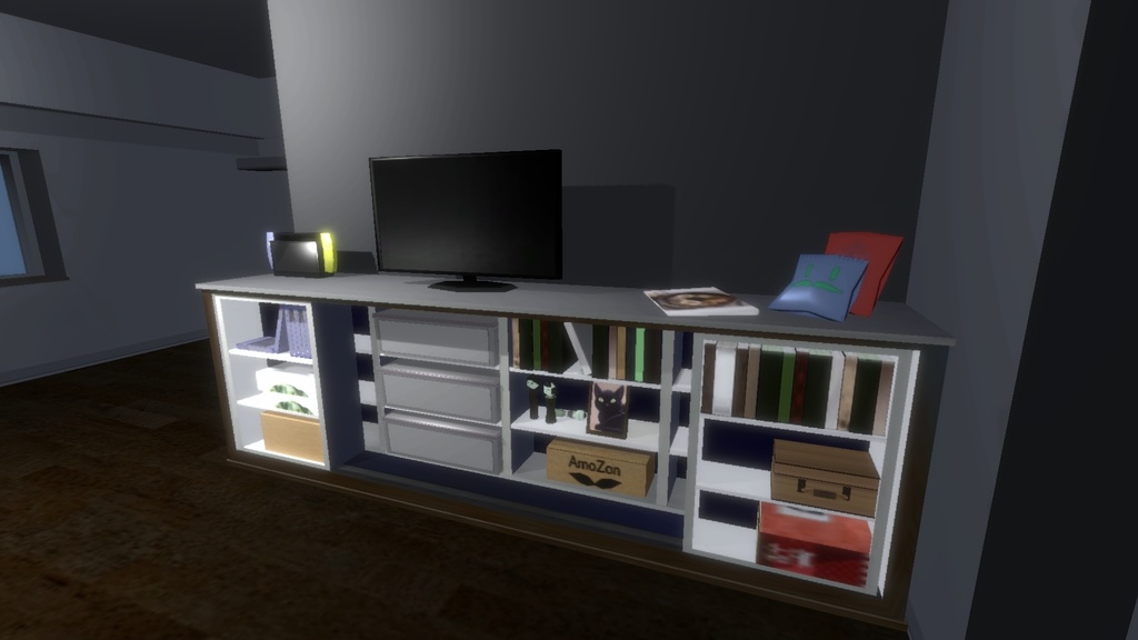 3Dモデル「棚セット」