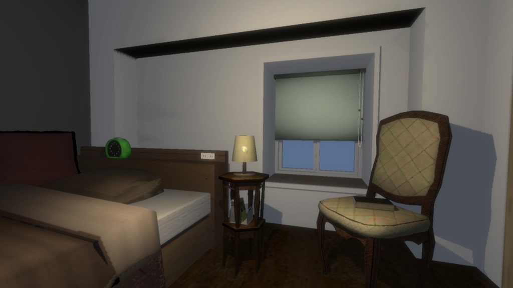 3Dモデル「カーテン&絨毯セット」