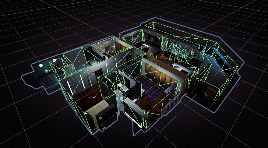 3Dモデル「マンションの部屋」セット