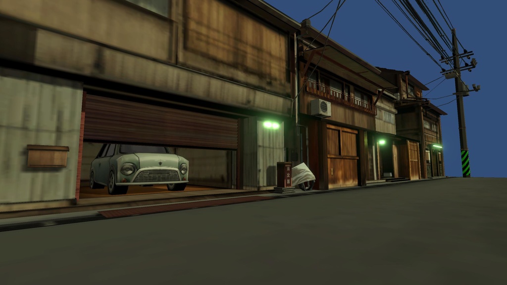 3Dモデル「古い家」-URP-