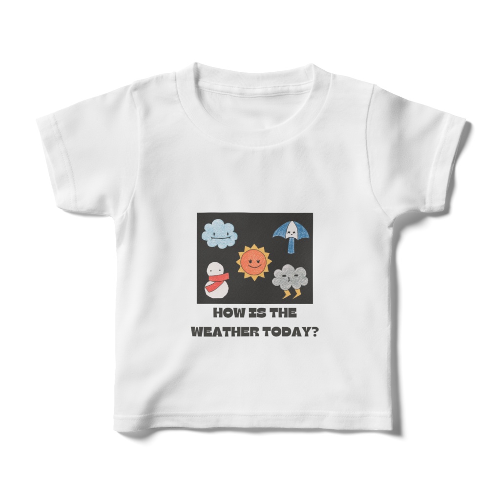 きょうのてんき キッズTシャツ