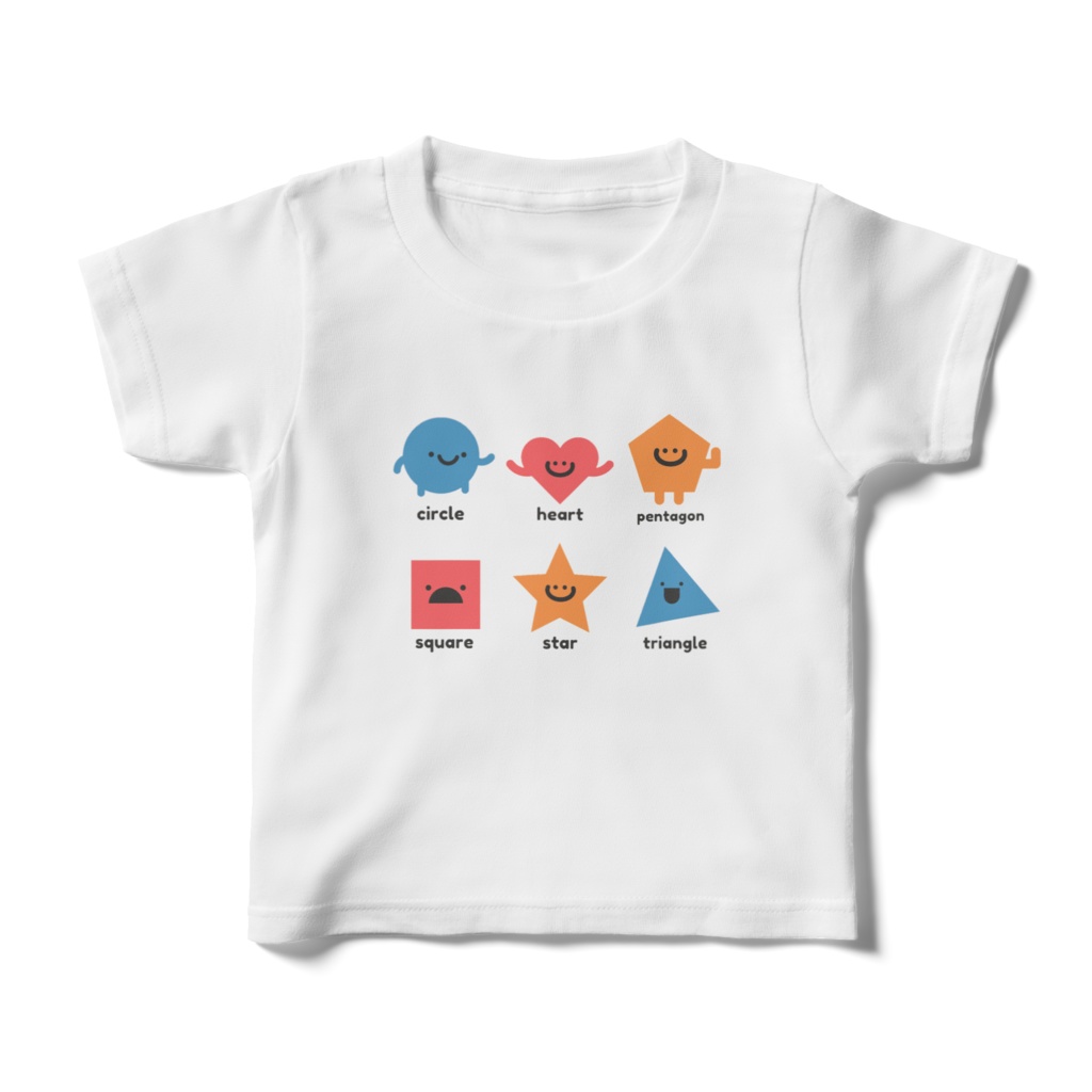shapes キッズTシャツ