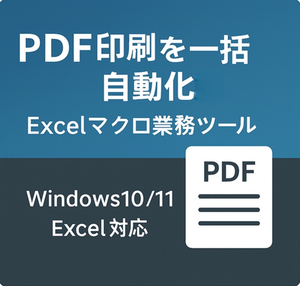 フォルダ内PDFファイル一括自動印刷