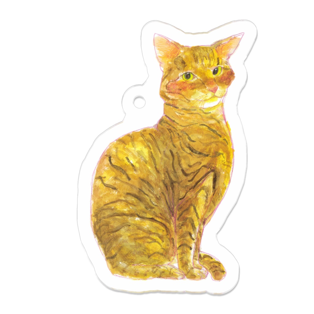 猫アクキー１