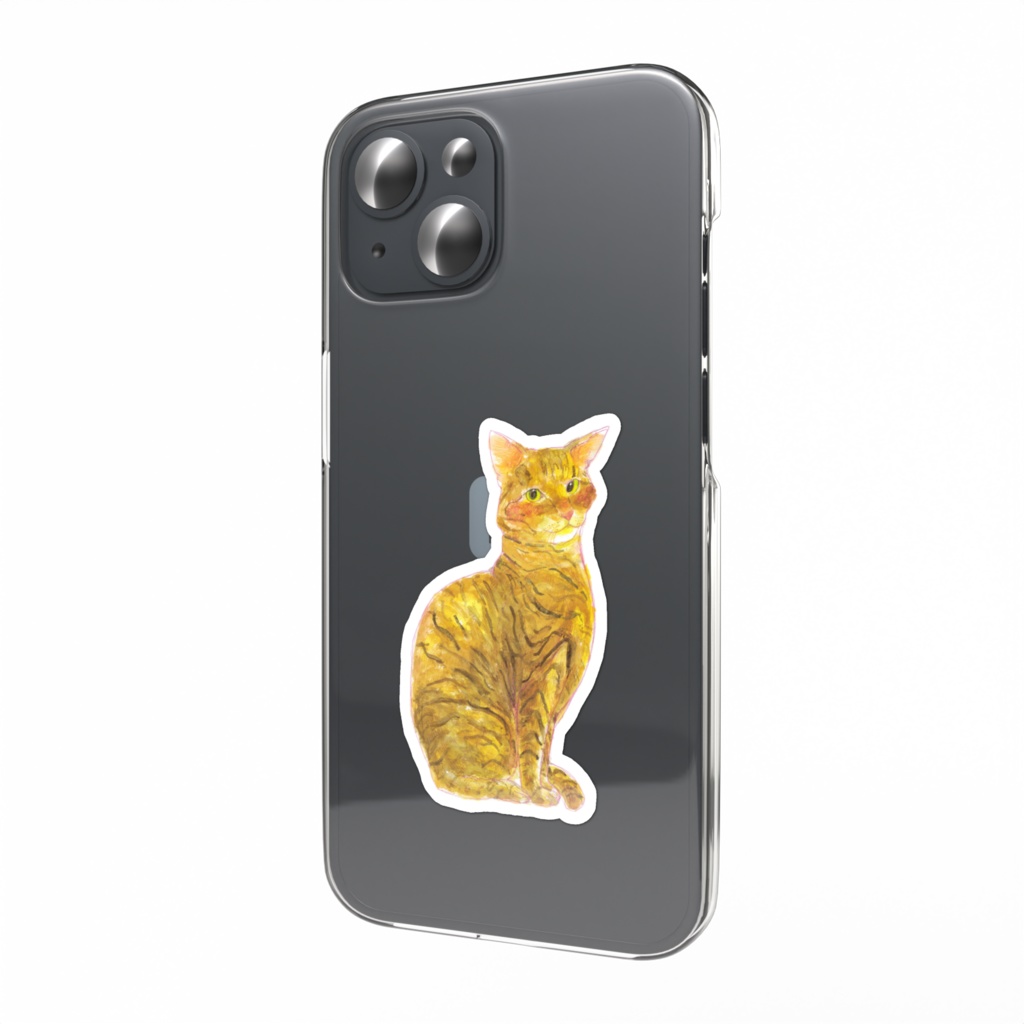 猫ステッカー3